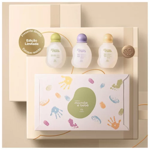 Presente Natura Mamãe e Bebê Trio de Colônias