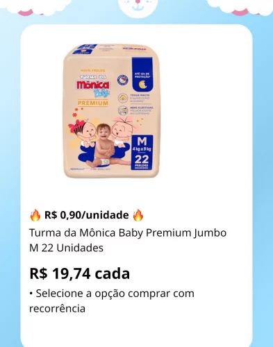 🔥 R$ 0,90/unidade 🔥