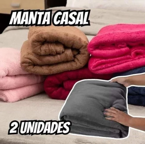R$25,45 CADA MANTA!