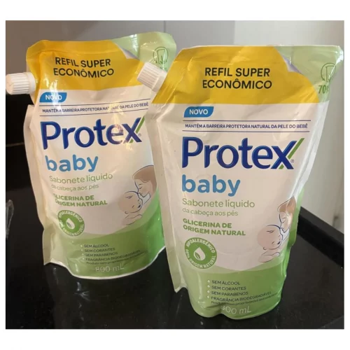 Refil Sabonete Líquido Protex Baby Glicerina 800ml
