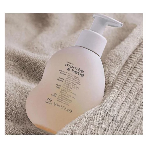 Sabonete Líquido Sem Fragrância da Cabeça aos Pés Mamãe e Bebê 200ml