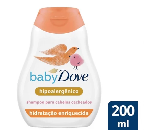 Shampoo Baby Dove Cabelos Cacheado 200ml