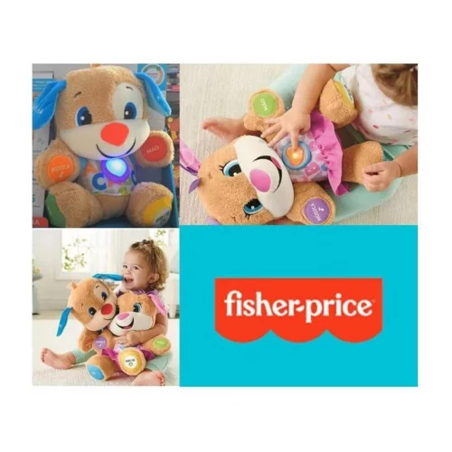 Smart Stages Aprender e Brincar Fisher Price Cachorrinho e Irmã do Cachorrinho