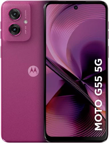 Smartphone Motorola Moto g55 5G - 256GB 16GB (8GB RAM+8GB Ram Boost) e Camera 50MP com AI NFC Tela 6.5" com Superbrilho - Rosa