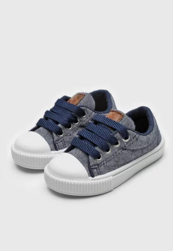 Tênis Infantil Tricae Eco & Fun Azul-Marinho - Tam 17 ao 25