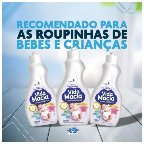 Tira Manchas Líquido Vida Macia 500ml