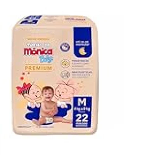 Turma da Mônica Baby Premium Jumbo M 22 Unidades