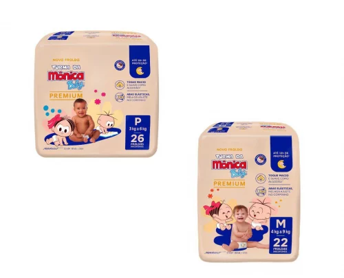 Turma da Mônica Baby Premium Jumbo