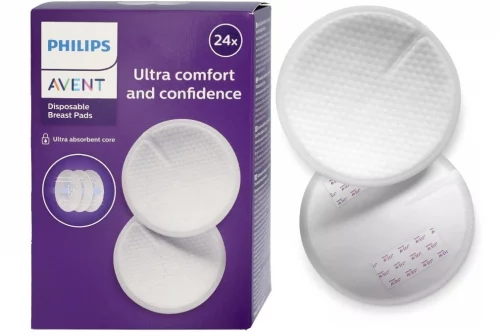 Absorvente descartável para seios dia e noite 254/24