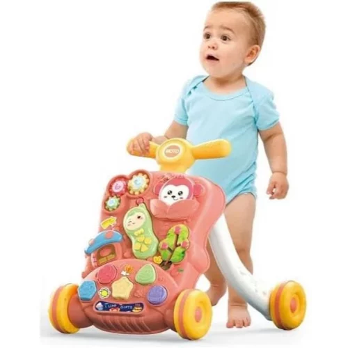 Andador Didático Educativo Infantil Centro de Atividades Brinquedos Multmaxx