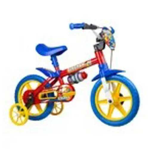 Bicicleta Infantil Aro 12 Fireman Nathor Cor Vermelho