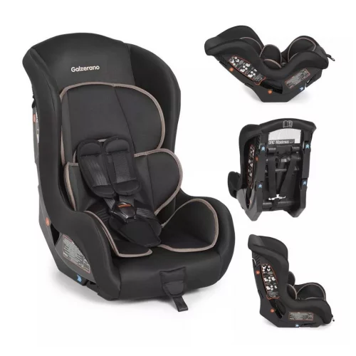 Cadeira Maximus 0 a 25kg, Preto - Galzerano