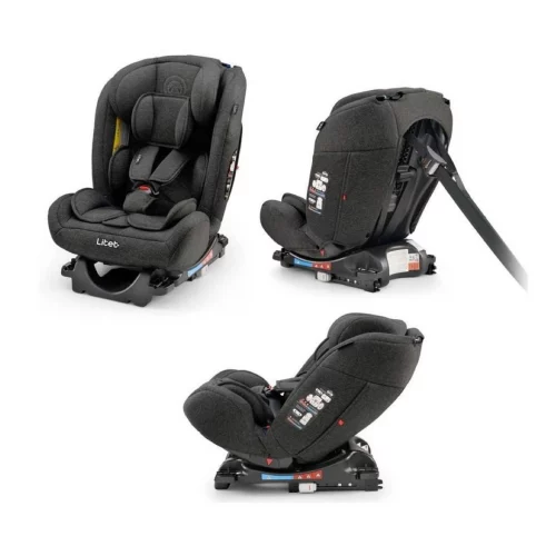 Cadeira para Auto 0-36 Kg Isofix Litet All Stages Fix 2.0 Preta - BB450