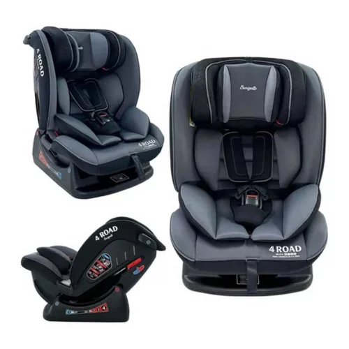 Cadeira Para Carro Ajustável 4 Road Burigotto 0-36kg Preta