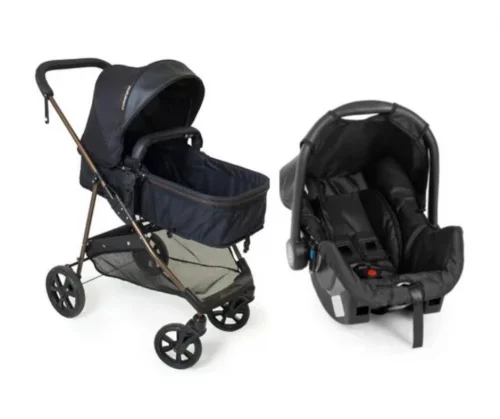 Carrinho Bebê Conforto Napoli Travel System Cobre Galzerano