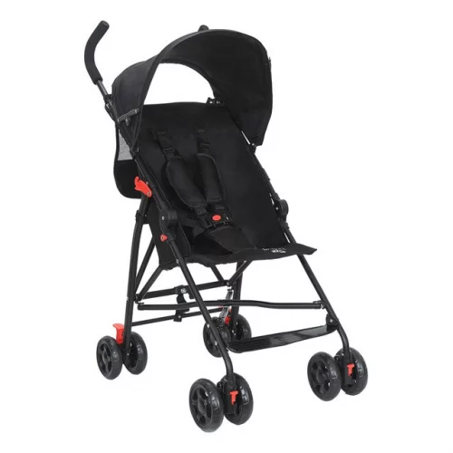 Carrinho De Bebê Estilo Guarda Chuva Movee Preto Maxi Baby
