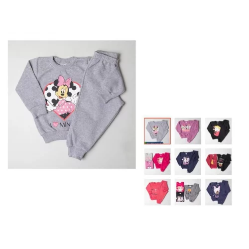 Conjunto Moletom Bebê Menina para Inverno (01 ao 03 Anos)
