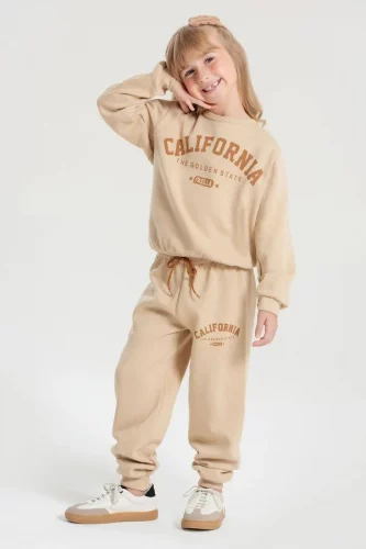 Conjunto Moletom Peluciado Infantil