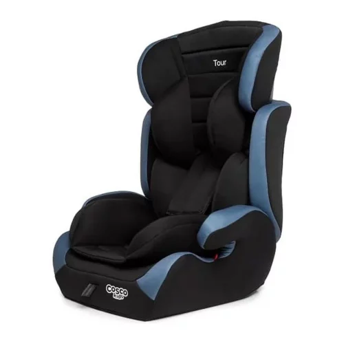 Cosco Kids, Cadeirinha Tour, 9 a 36 Kg, Preto e Azul