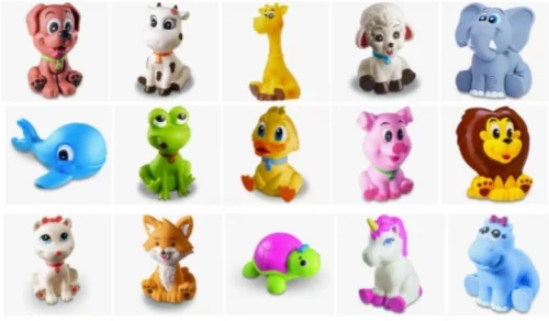 DIVERSÃO GARANTIDA NO BANHO OU NO TAPETINHO 🦁🐻