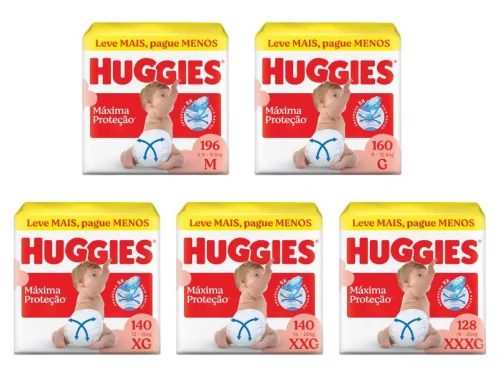 Fralda Huggies Supreme Care