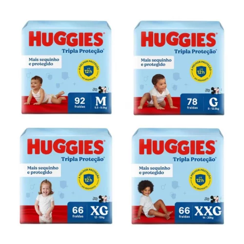 Fralda Huggies Tripla Proteção