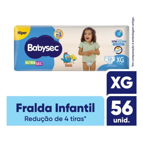 Fralda Infantil Ultrasec Galinha Pintadinha Babysec
