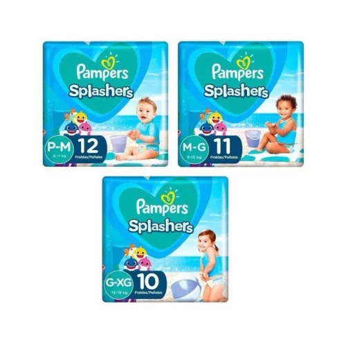 Fralda Para Água Pampers Splashers