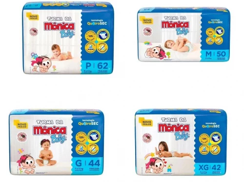 Fralda Turma da Mônica Baby