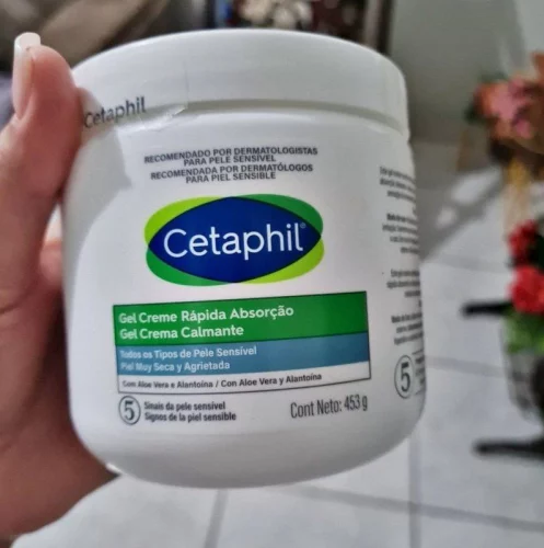 Gel Creme Rápida Absorção Com Aloe Vera Cetaphil 453g