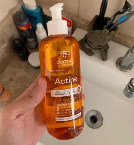 Gel De Limpeza Facial Com Vitamina C Actine 400g Darrow