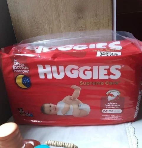 Huggies Fralda Supreme Care M 72 Un