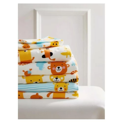 KIT 2 UND MANTA INFANTIL BEBE SOFT COBERTOR ANTIALERGICO MENINA MENINO 1m x 0,90m