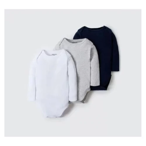 Kit 3 Bodies em Ribana Hering (RN a 24M) opçõess de cores