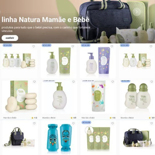 LINHA MAMÃE E BEBÊ COM SUPER DESCONTO! 🔥