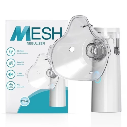 🤎 Máquina Nebulizadora Portátil Inalador Nebulizador Adulto Infantil Silencioso  fang