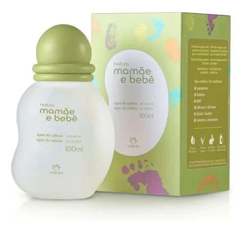 Natura Mamãe E Bebê Água De Colônia Tradicional 100ml