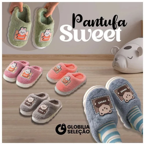 Pantufa Chinelo De Casa Infantil Menino Menina Pelúcia Confortável Inverno FTX2062