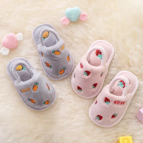 Pantufa Infantil De Algodão Antiderrapante