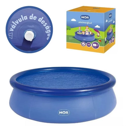 Piscina Inflável Redonda 3400 Litros Fun Mor
