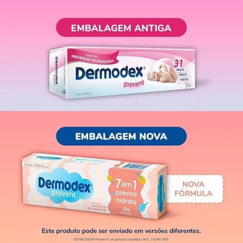 Pomada para Prevenção de Assaduras Dermodex Prevent - 30g