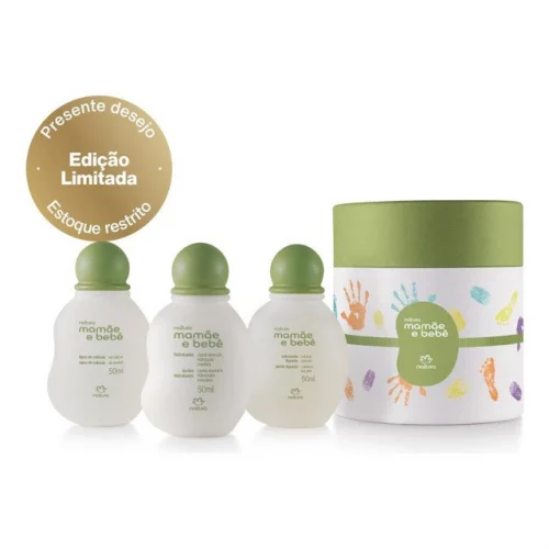 Presente Natura Mamãe E Bebê Miniaturas (3 Produtos)