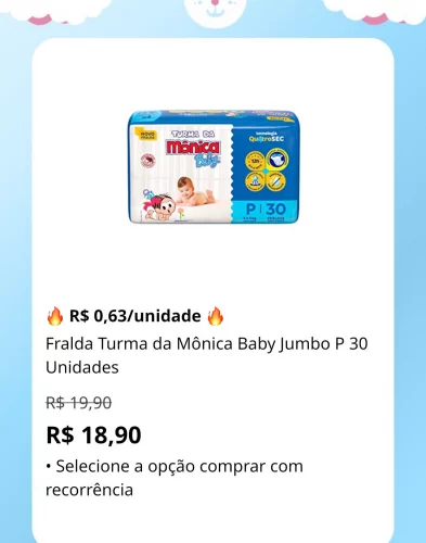 🔥 R$ 0,63/unidade 🔥