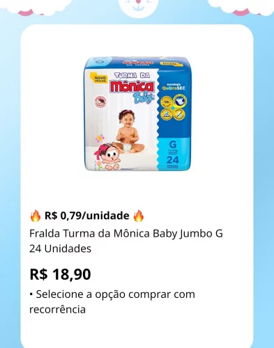 🔥 R$ 0,79/unidade 🔥