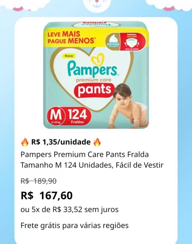🔥 R$ 1,35/unidade 🔥