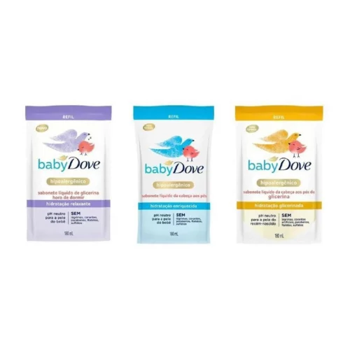 Refil Sabonete Líquido Dove Baby 180ml