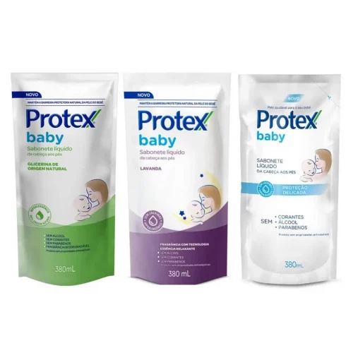 Refil Sabonete Líquido Protex Baby 400ml