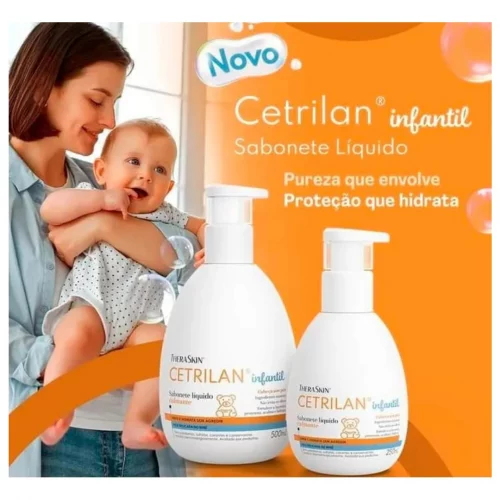 Sabonete Líquido Calmante TheraSkin Cetrilan Cabeça aos Pés Cetrilan