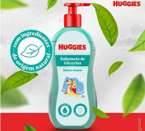 Sabonete Líquido Huggies Extra Suave 200ml
