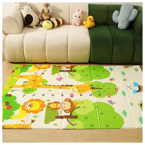 Tapete Emborrachado Infantil Atividade Bebê Dupla Face
